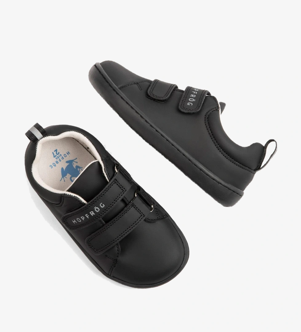 Hopfrög Smart Walker Junior Süper Mat Siyah Barefoot Çocuk Ayakkabı model görseli